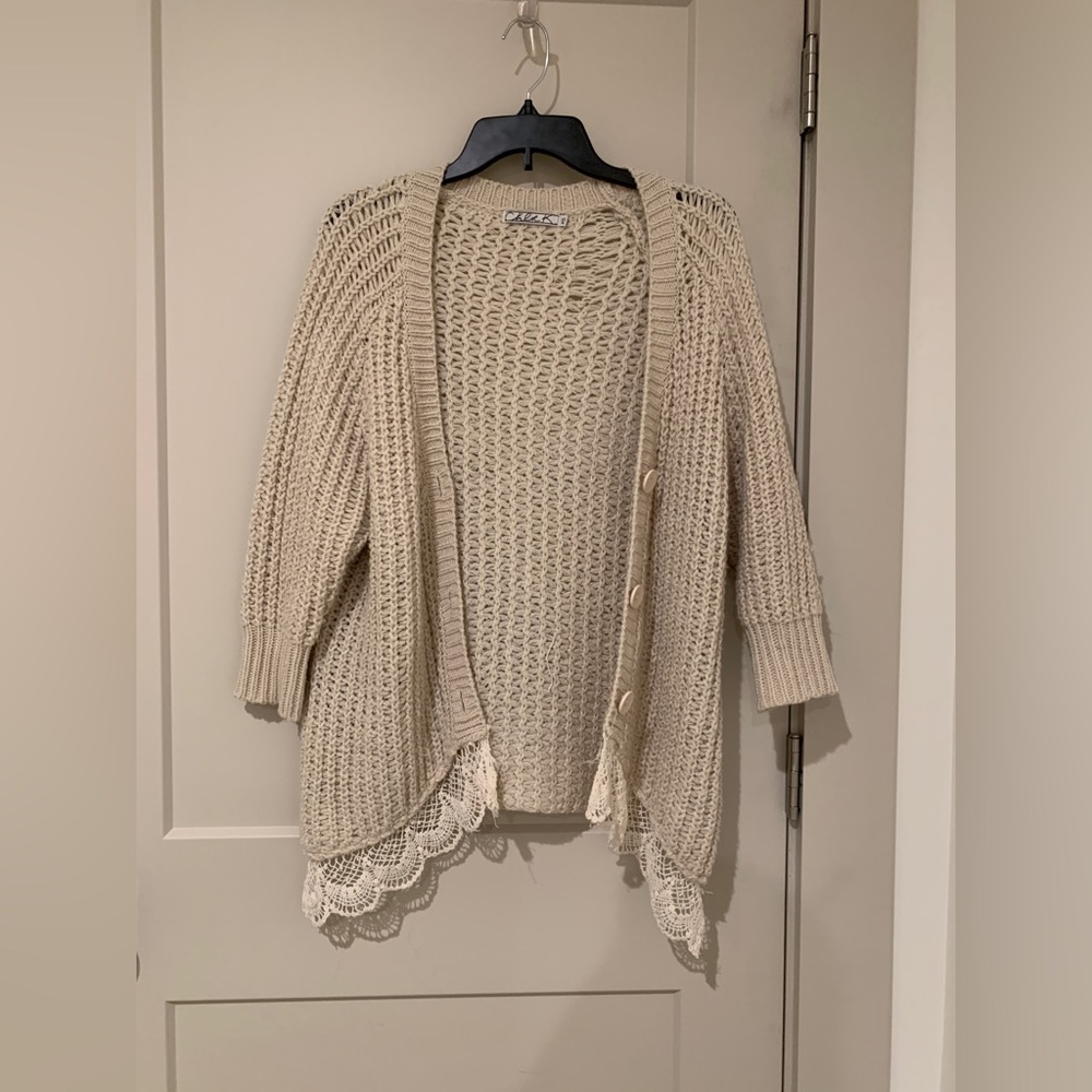 Chunky cardigan
